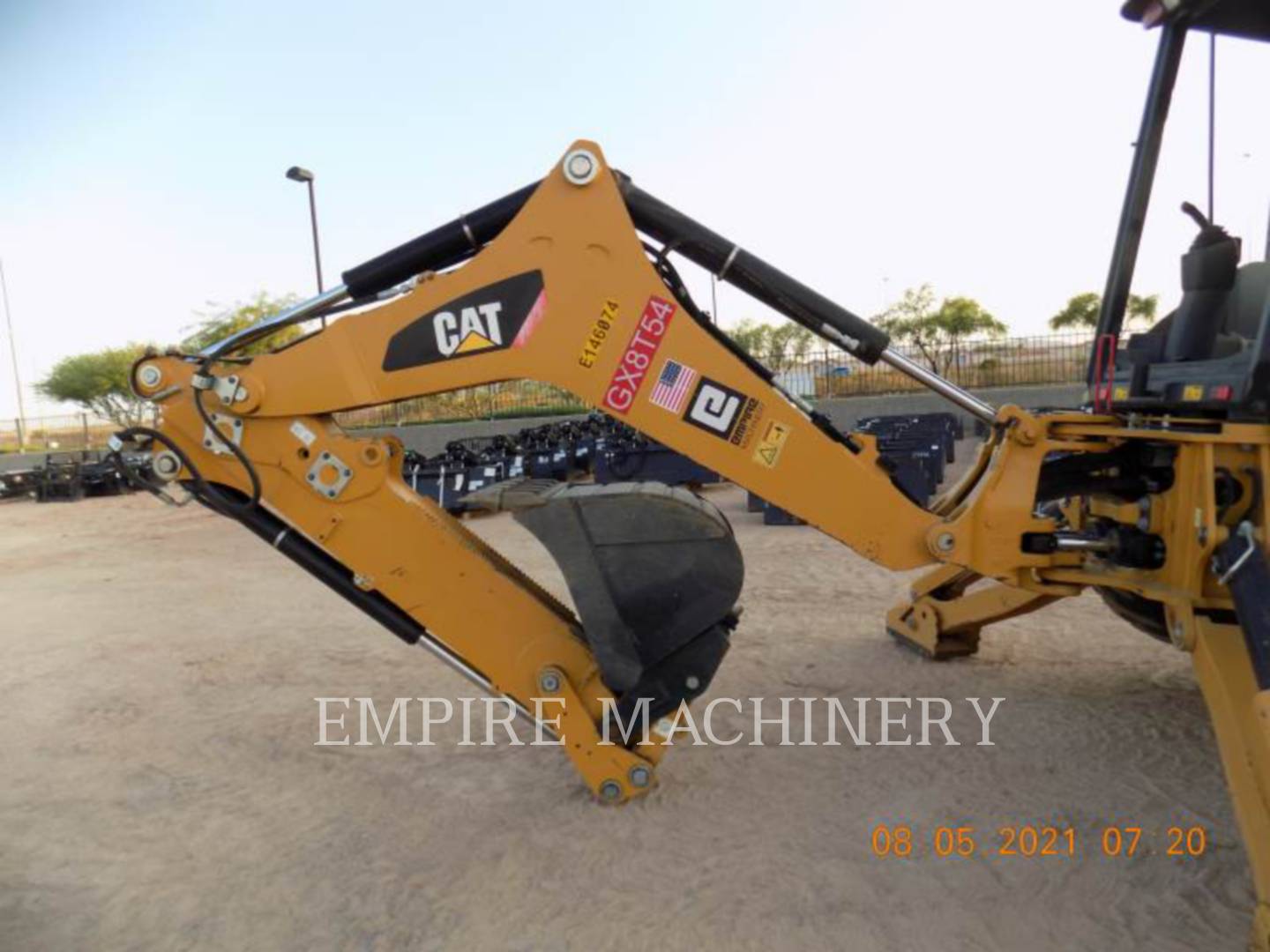 2019 Caterpillar 415F2 4EO Tractor Loader Backhoe