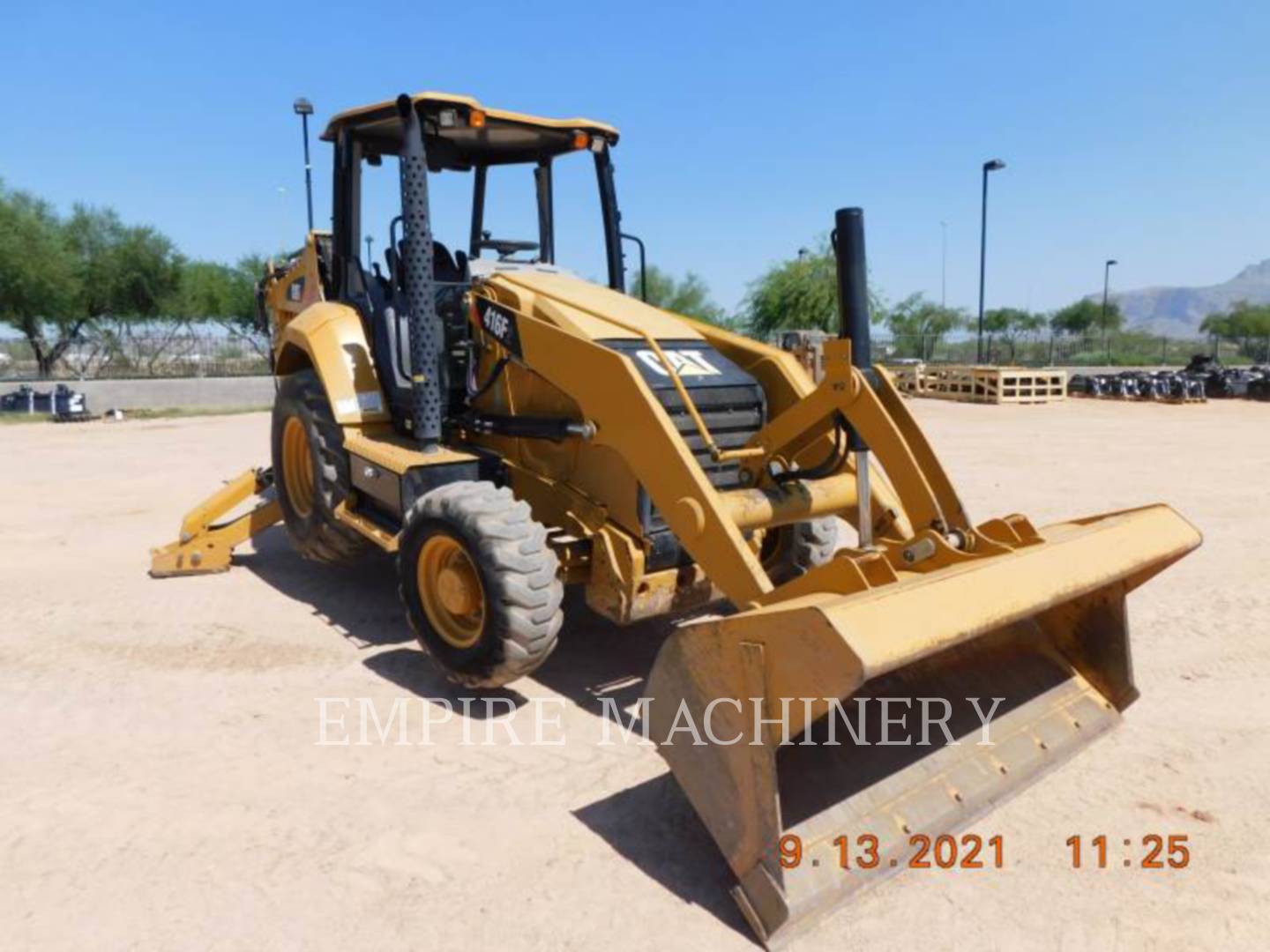 2019 Caterpillar 416F2 4EOP Tractor Loader Backhoe