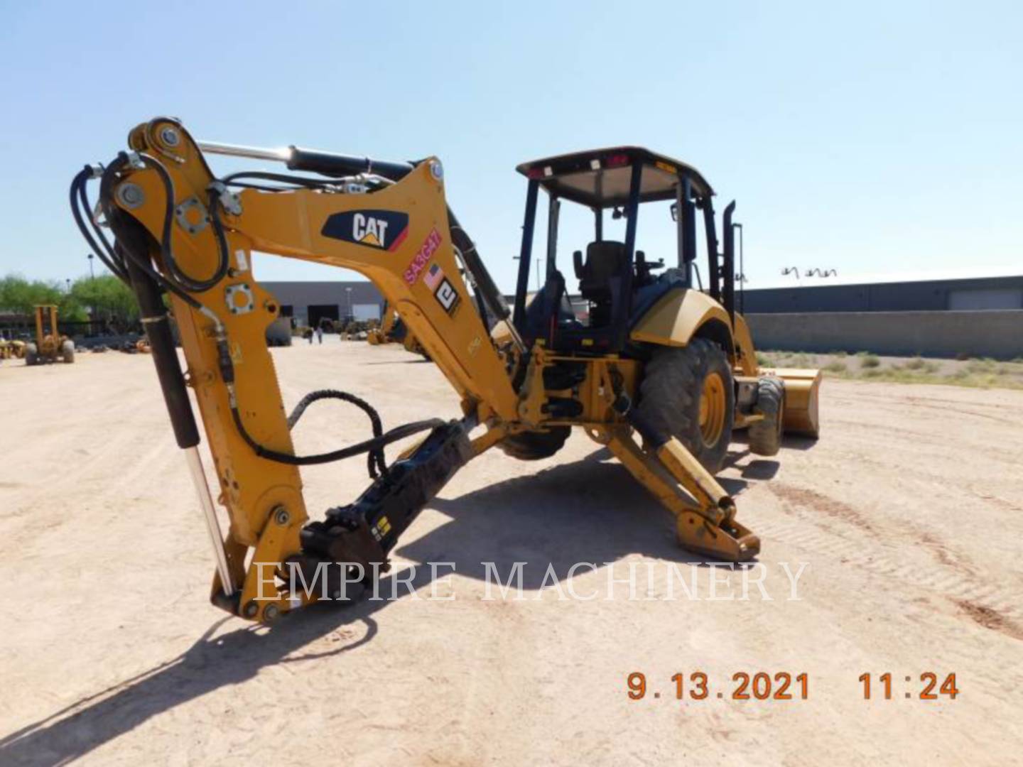 2019 Caterpillar 416F2 4EOP Tractor Loader Backhoe