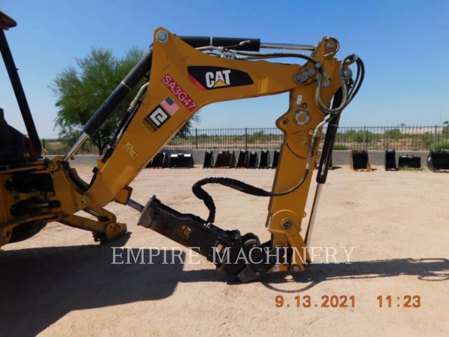 2019 Caterpillar 416F2 4EOP Tractor Loader Backhoe