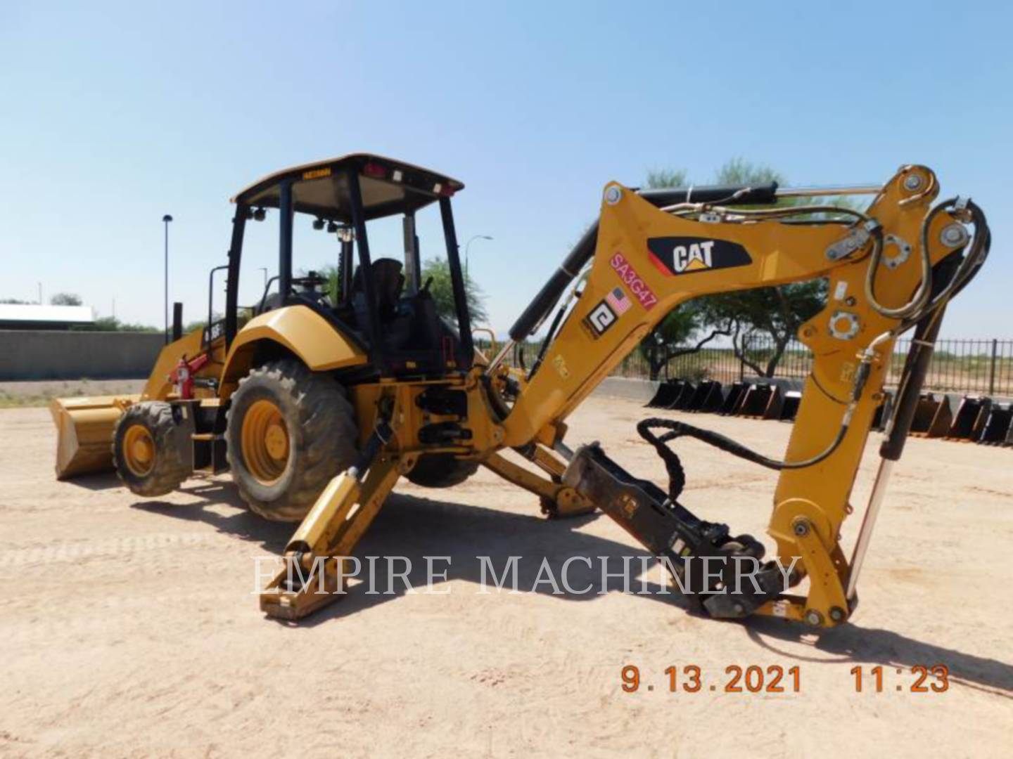 2019 Caterpillar 416F2 4EOP Tractor Loader Backhoe