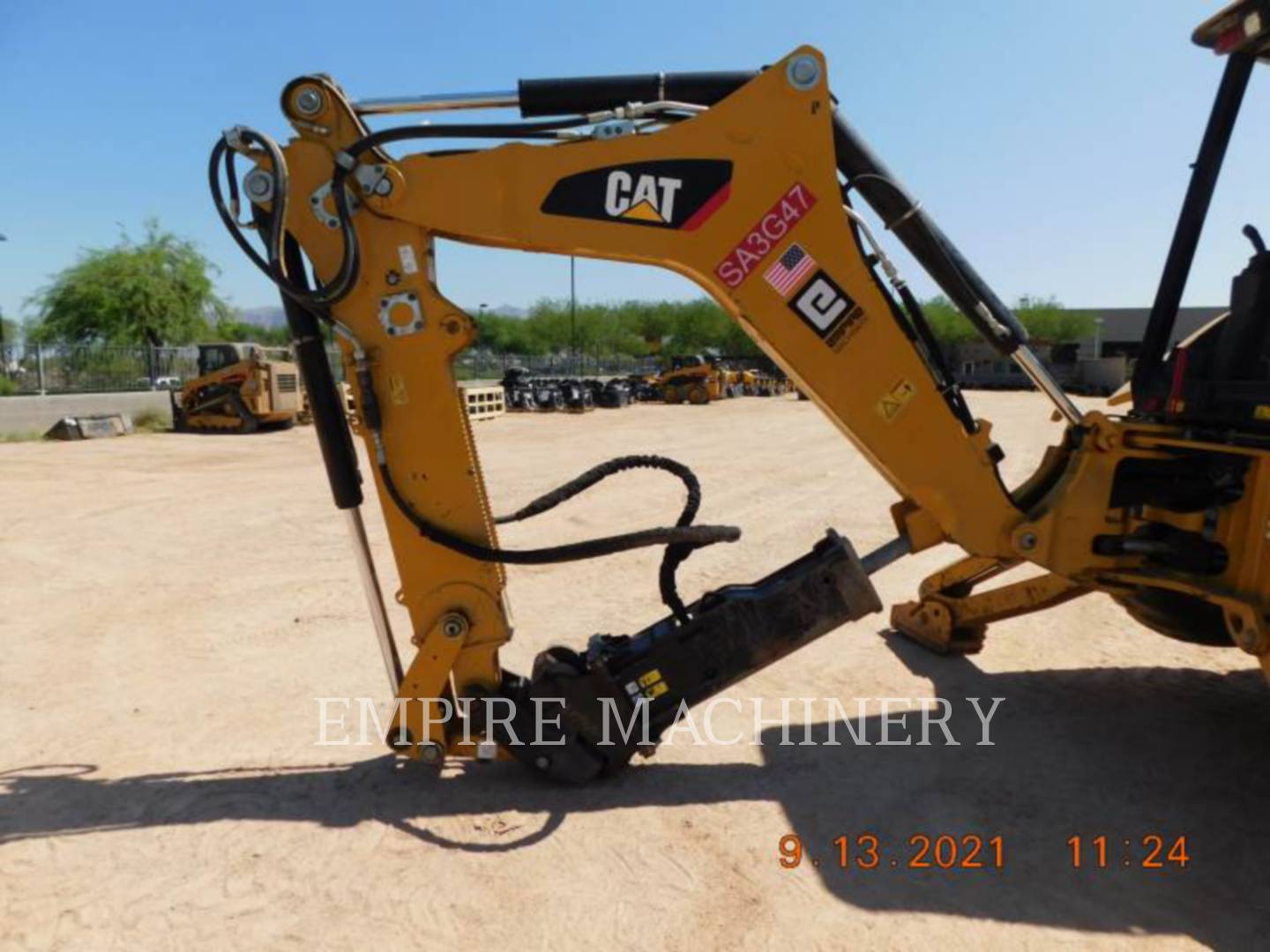 2019 Caterpillar 416F2 4EOP Tractor Loader Backhoe