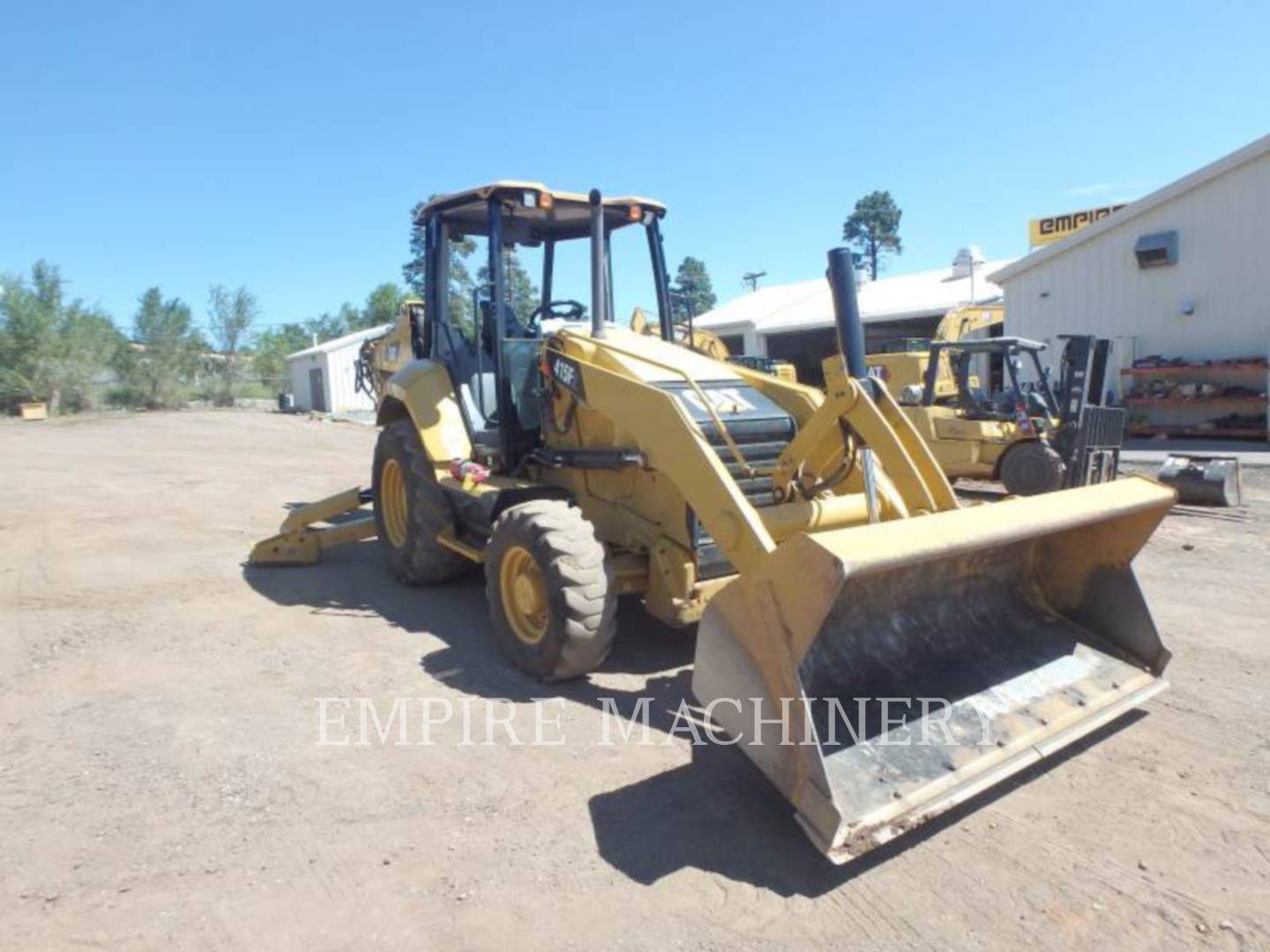 2018 Caterpillar 415F2 4EO Tractor Loader Backhoe