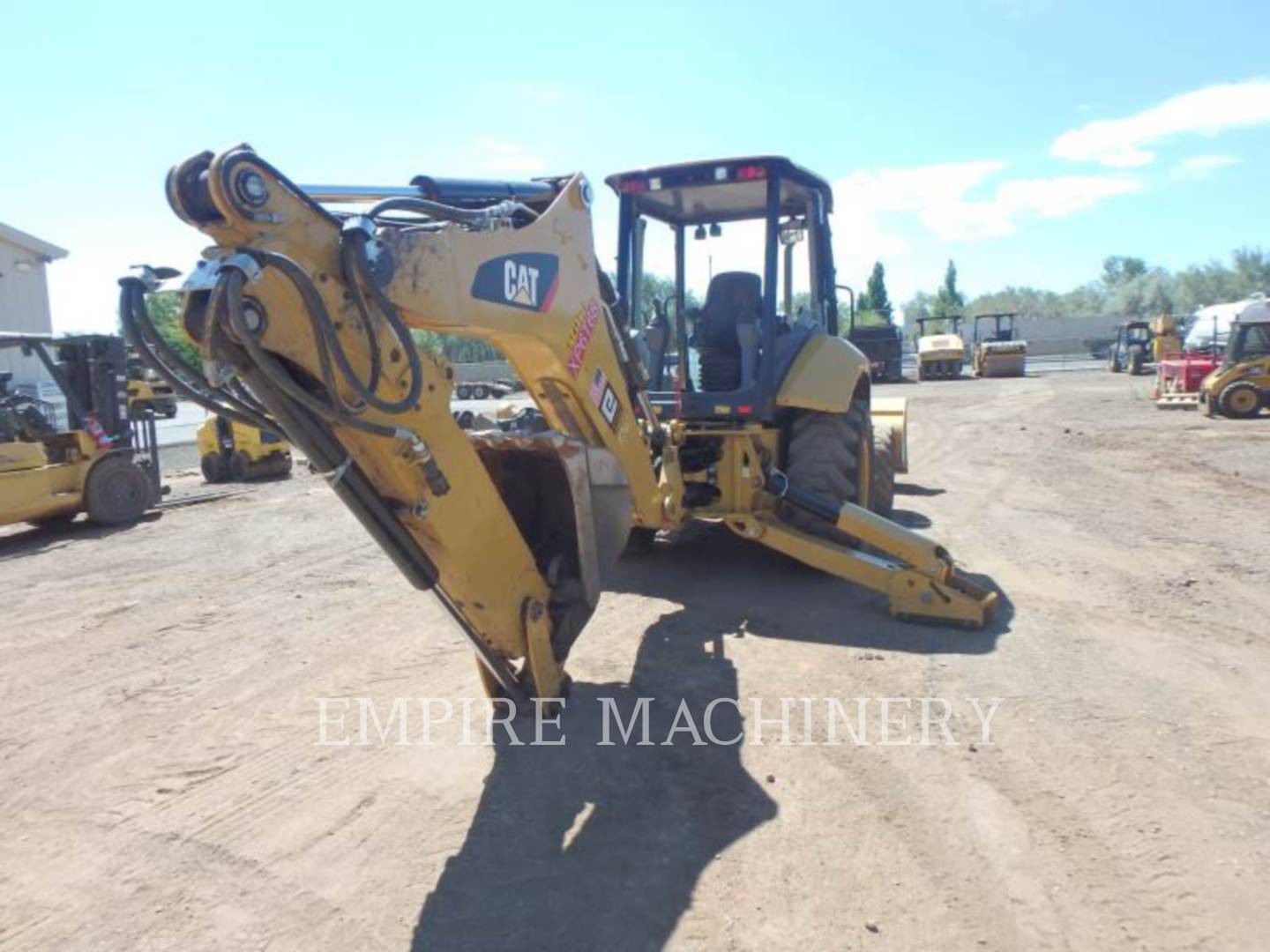 2018 Caterpillar 415F2 4EO Tractor Loader Backhoe