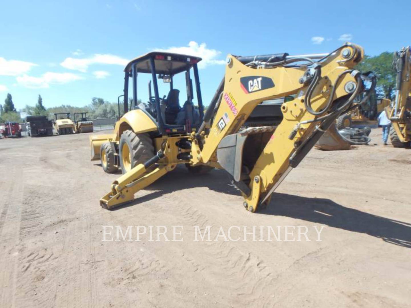 2018 Caterpillar 415F2 4EO Tractor Loader Backhoe