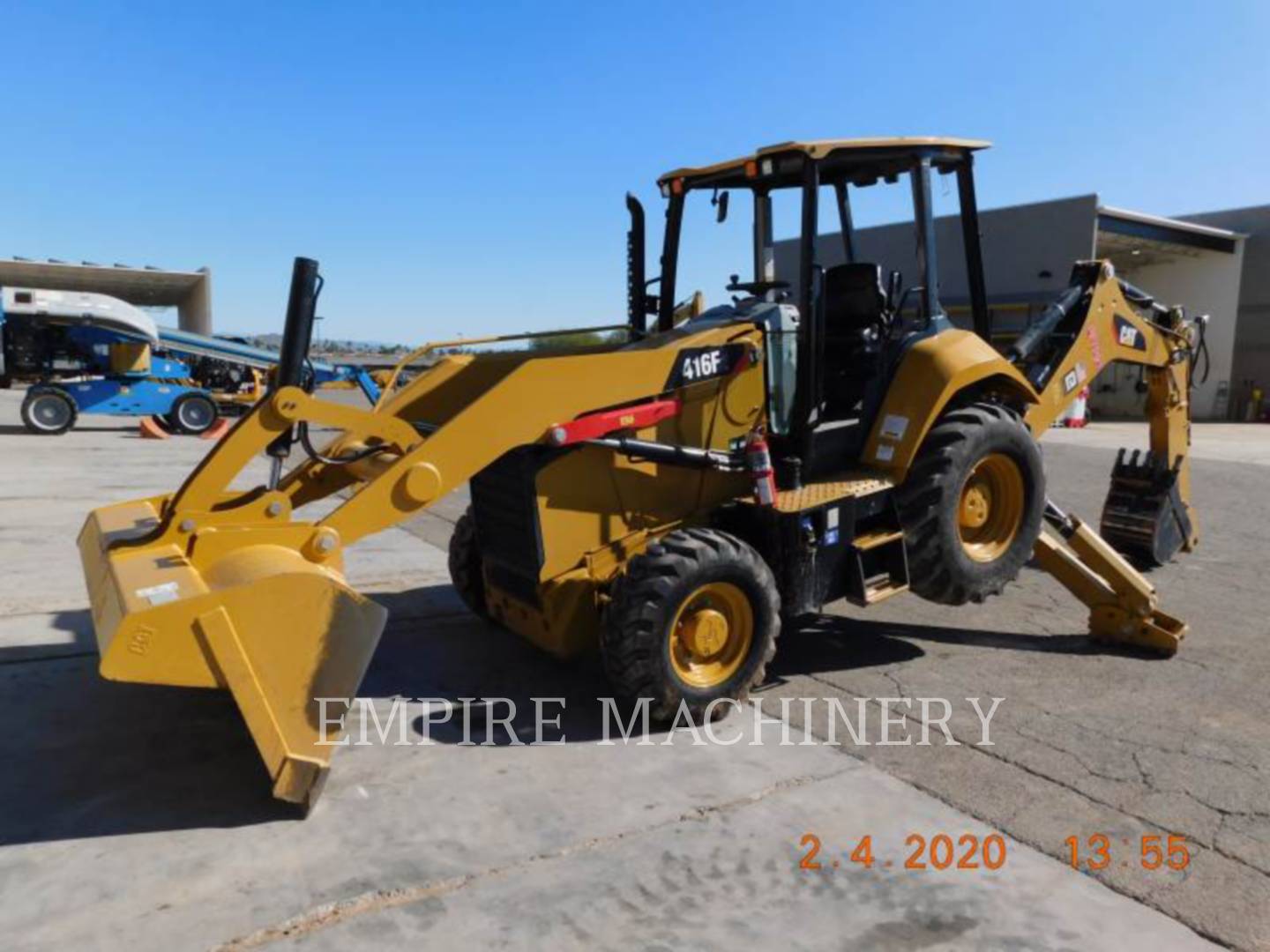 2018 Caterpillar 416F2 4EOP Tractor Loader Backhoe