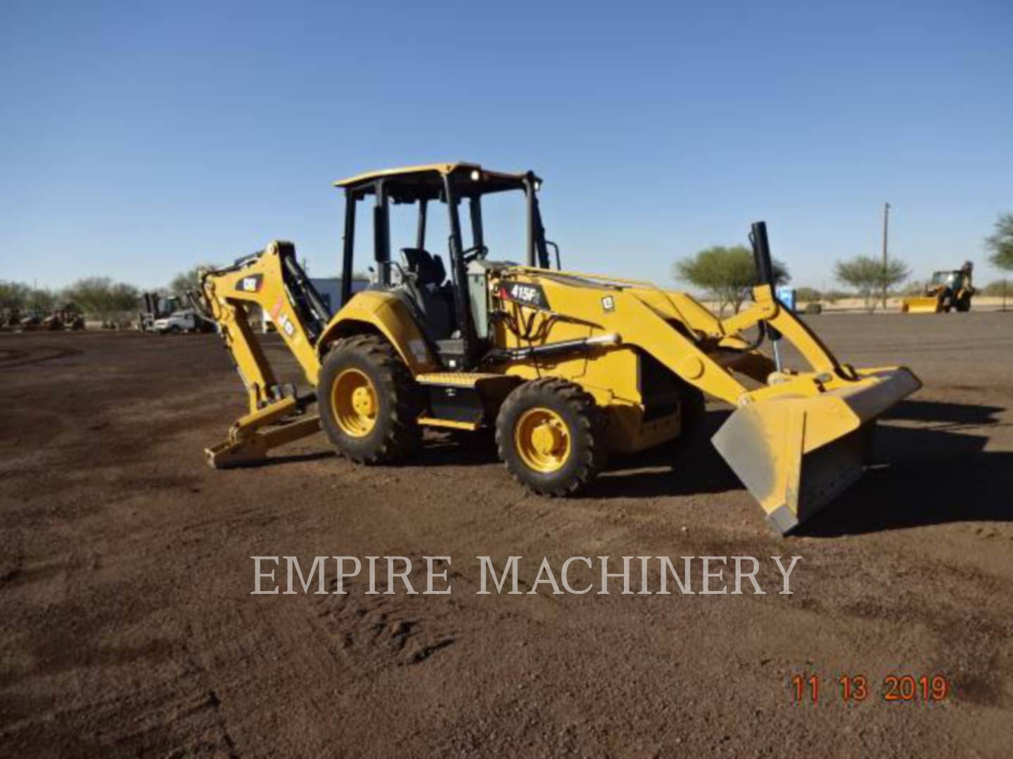 2018 Caterpillar 415F2 4EOP Tractor Loader Backhoe