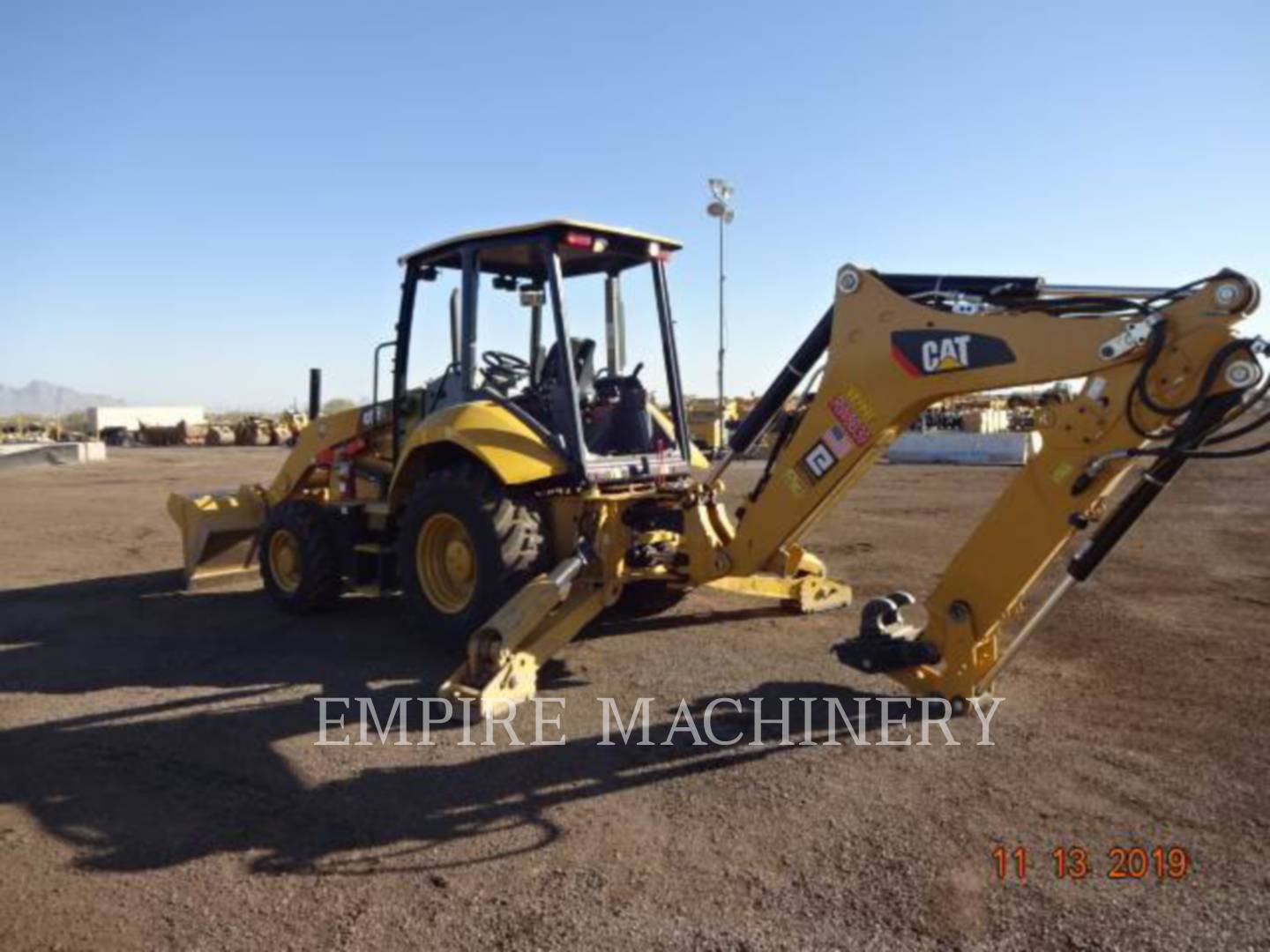 2018 Caterpillar 415F2 4EOP Tractor Loader Backhoe