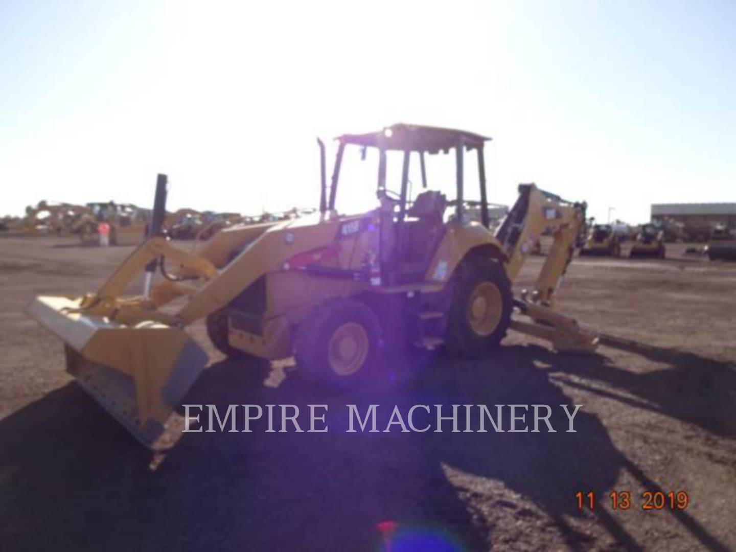 2018 Caterpillar 415F2 4EOP Tractor Loader Backhoe