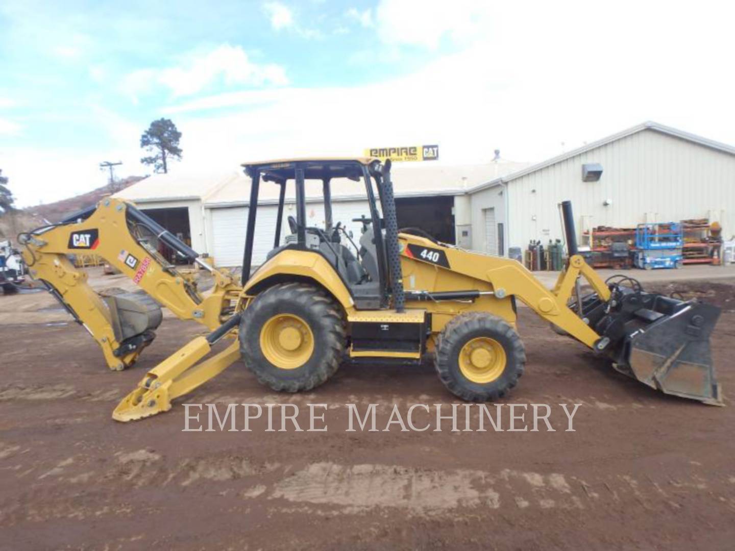 2019 Caterpillar 440-74EOIM Tractor Loader Backhoe