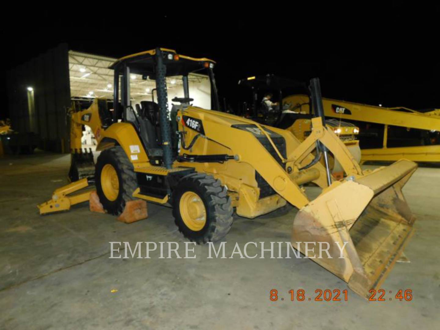 2019 Caterpillar 416F2 HRC Tractor Loader Backhoe