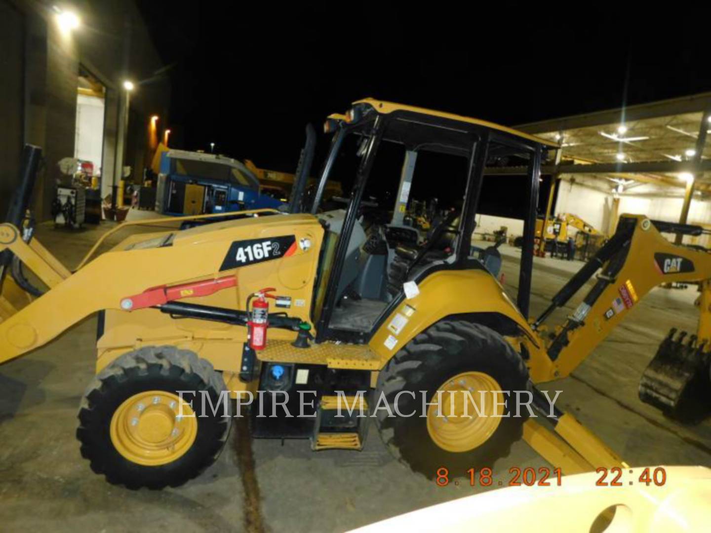 2019 Caterpillar 416F2 HRC Tractor Loader Backhoe