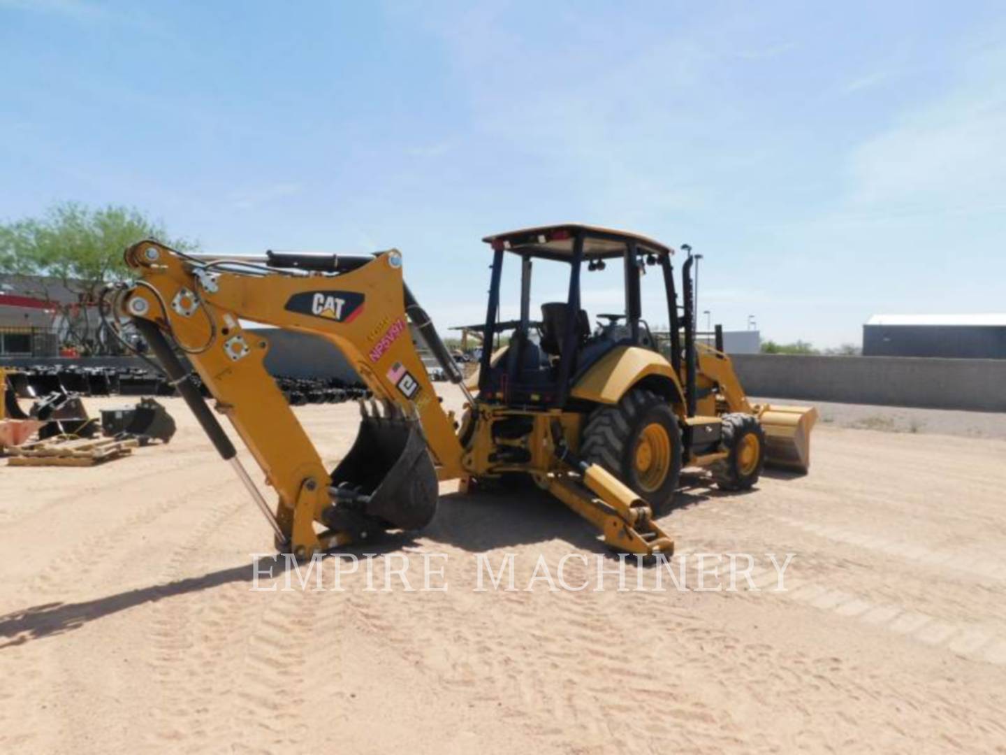 2018 Caterpillar 416F2 HRC Tractor Loader Backhoe