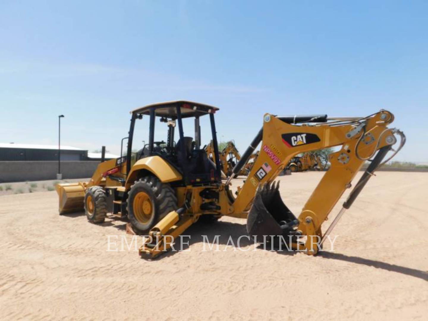 2018 Caterpillar 416F2 HRC Tractor Loader Backhoe