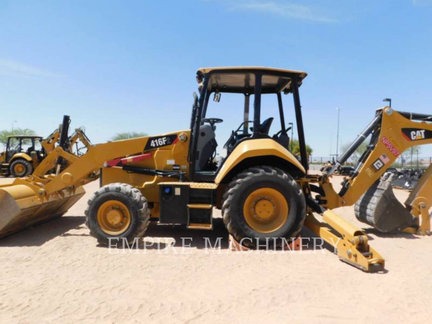 2018 Caterpillar 416F2 HRC Tractor Loader Backhoe