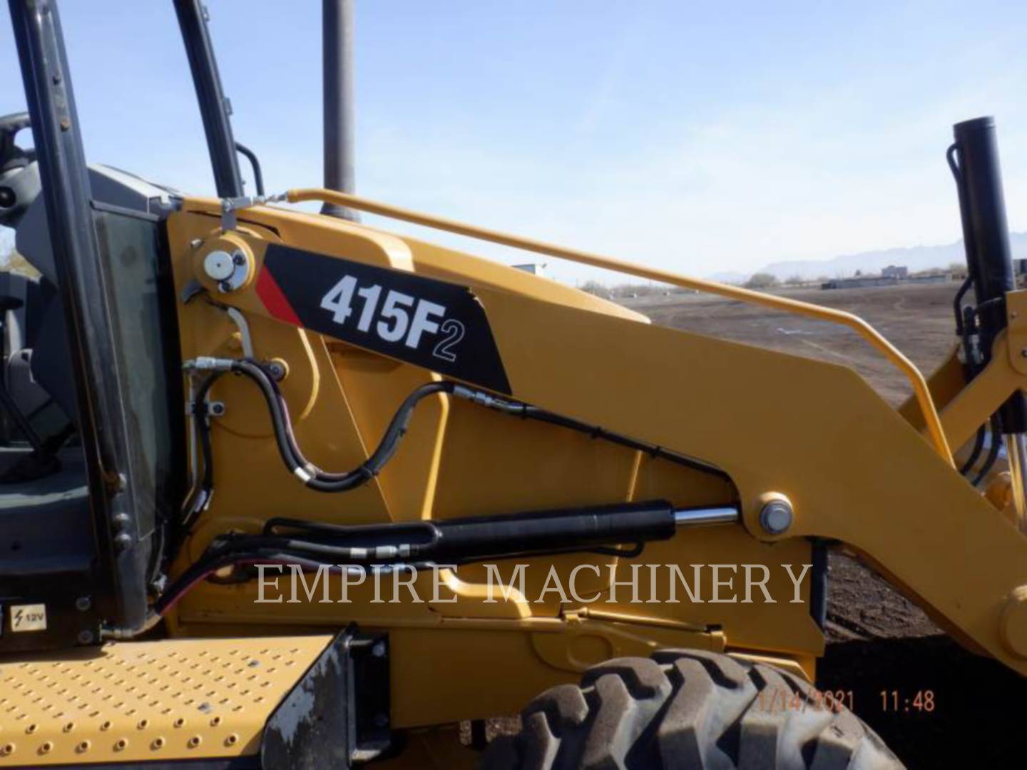 2019 Caterpillar 415F2 4EOP Tractor Loader Backhoe