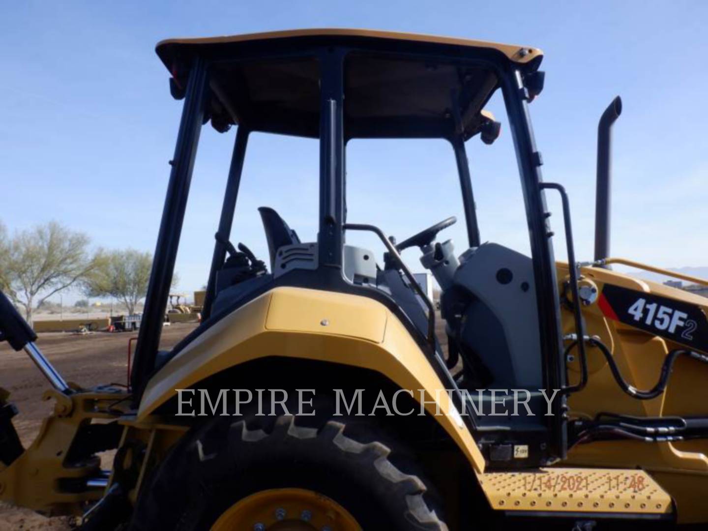 2019 Caterpillar 415F2 4EOP Tractor Loader Backhoe