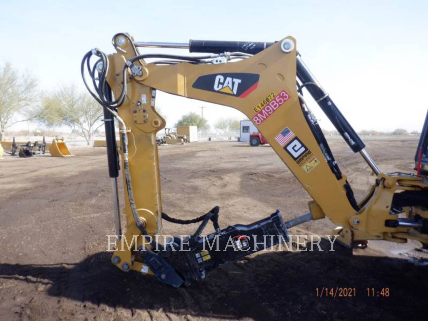 2019 Caterpillar 415F2 4EOP Tractor Loader Backhoe