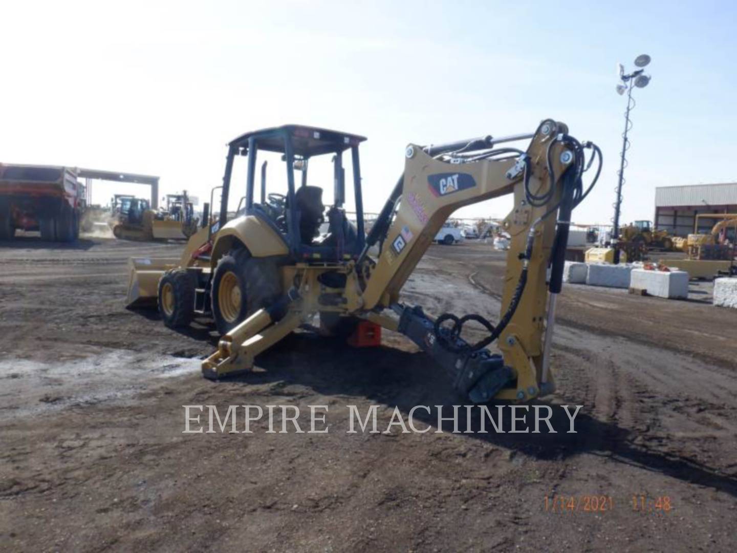 2019 Caterpillar 415F2 4EOP Tractor Loader Backhoe