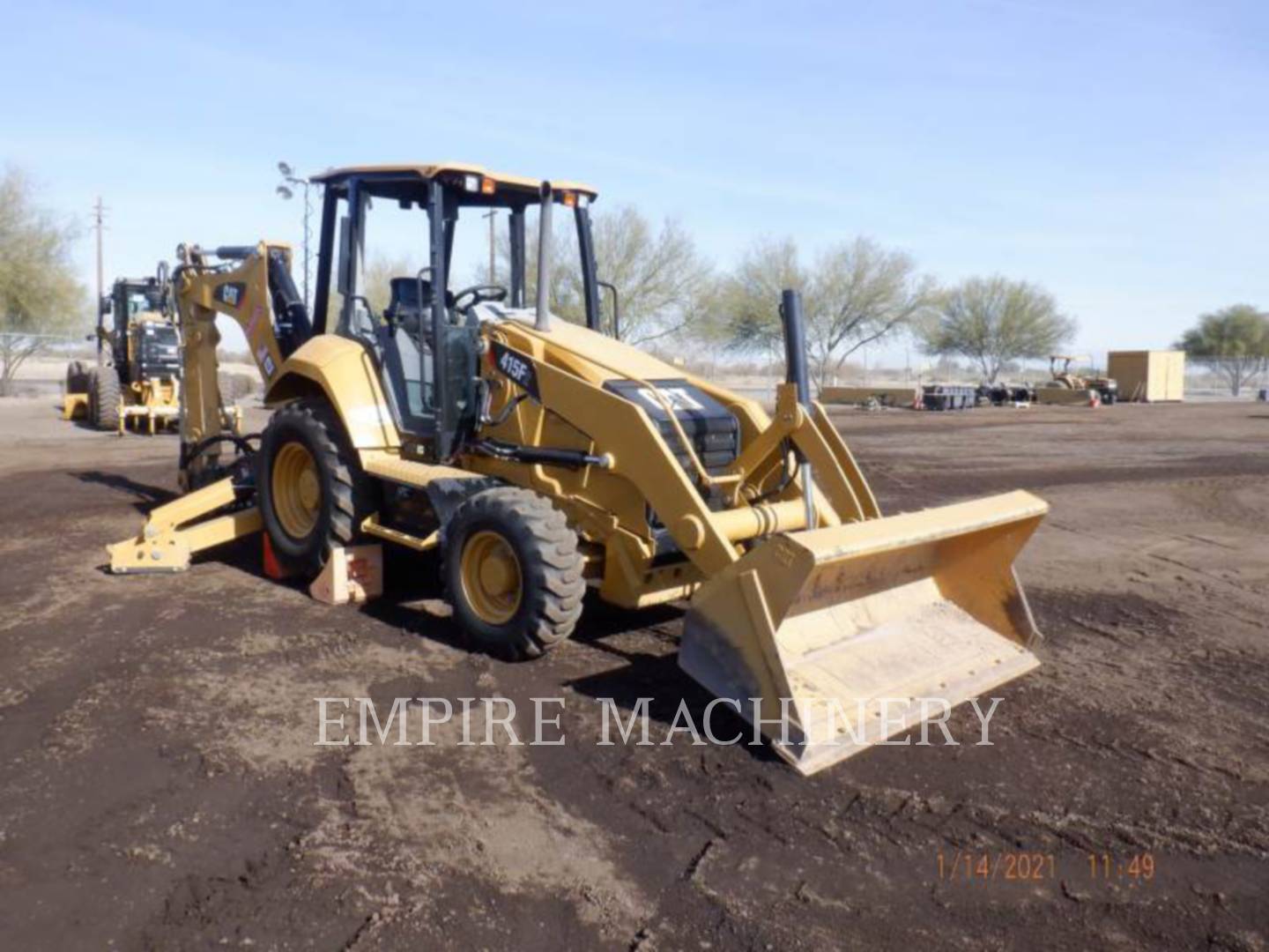 2019 Caterpillar 415F2 4EOP Tractor Loader Backhoe