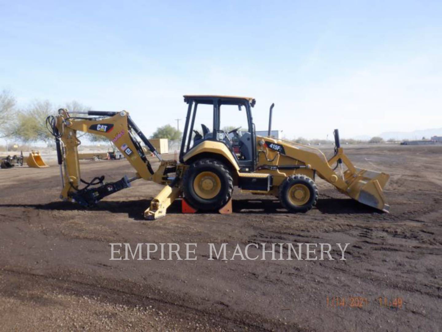 2019 Caterpillar 415F2 4EOP Tractor Loader Backhoe