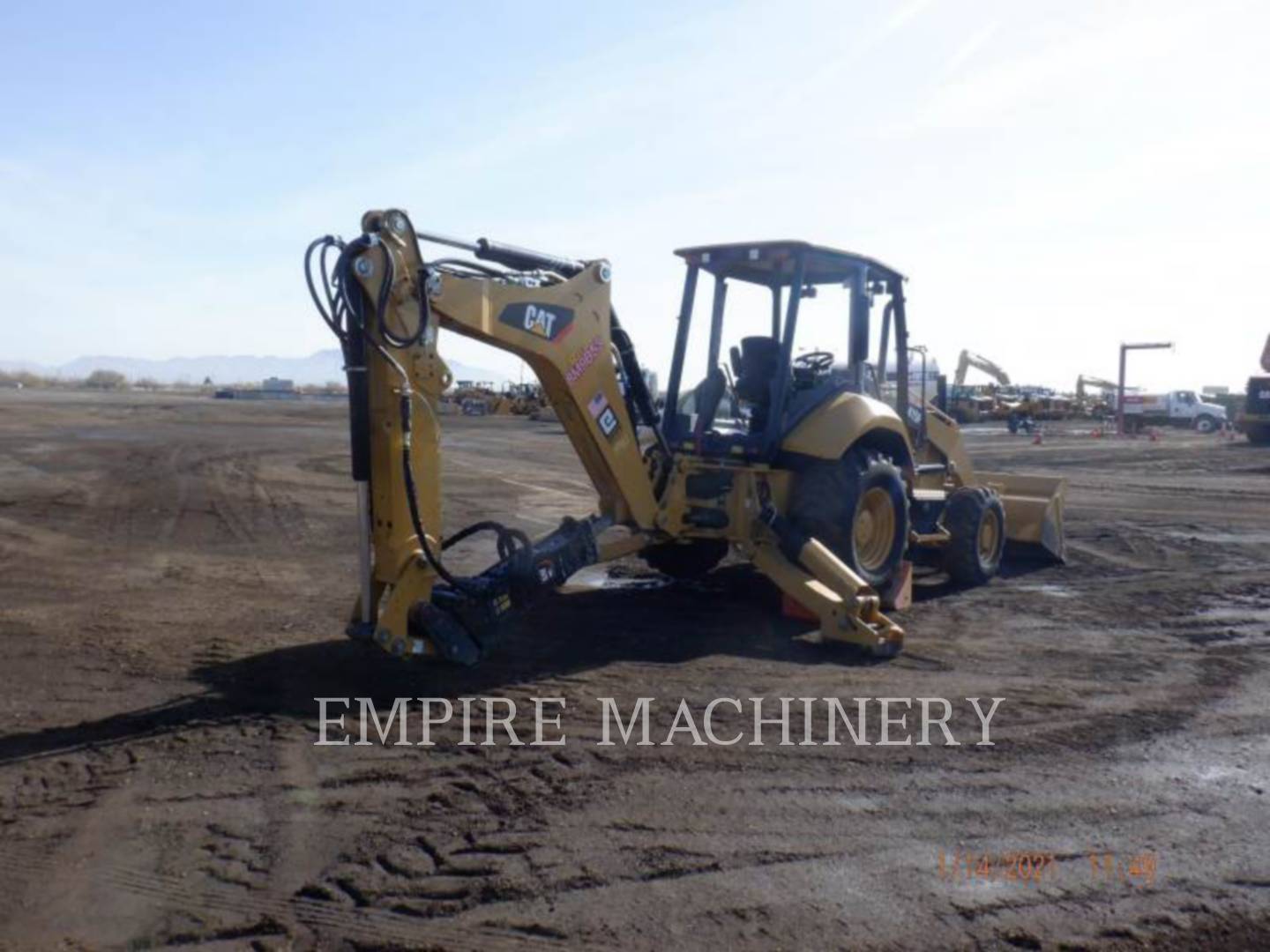 2019 Caterpillar 415F2 4EOP Tractor Loader Backhoe