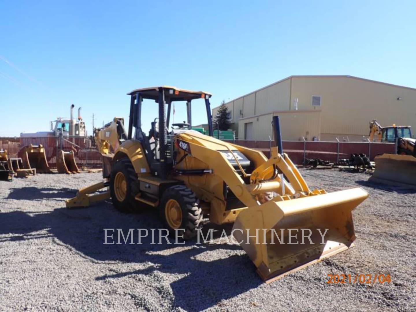 2019 Caterpillar 416F2 4EO Tractor Loader Backhoe