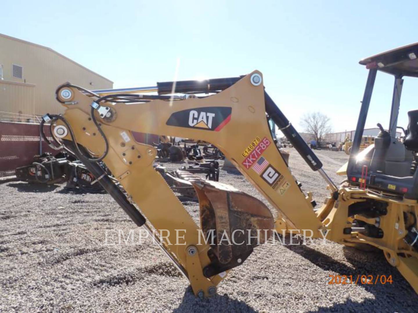 2019 Caterpillar 416F2 4EO Tractor Loader Backhoe