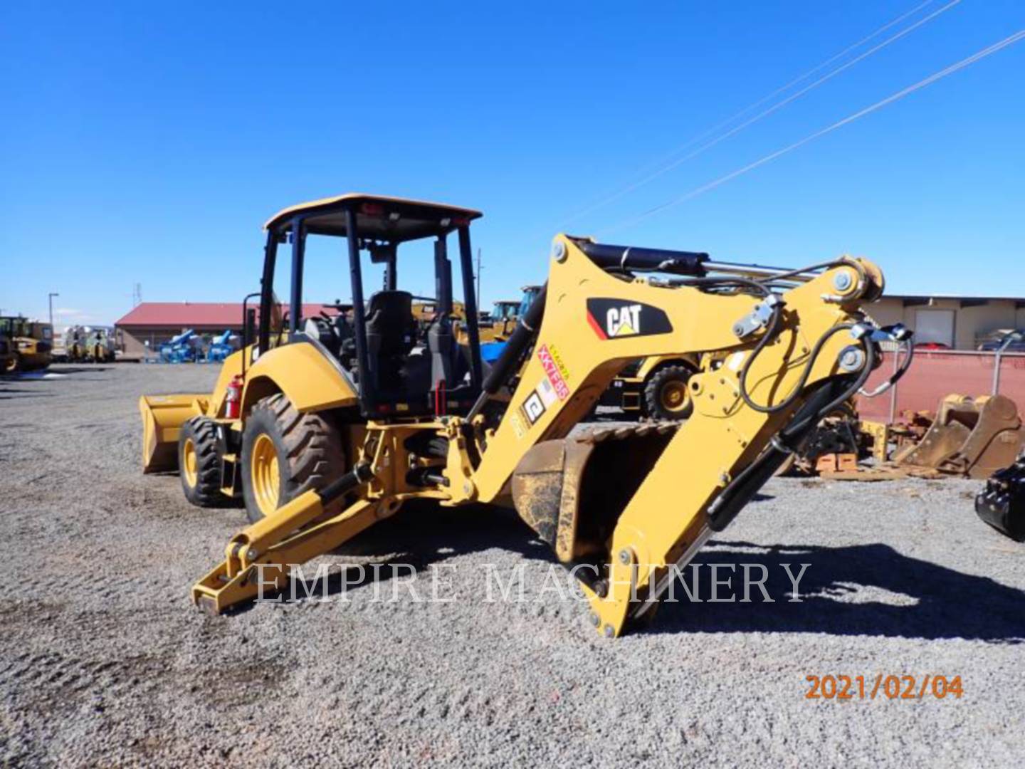 2019 Caterpillar 416F2 4EO Tractor Loader Backhoe