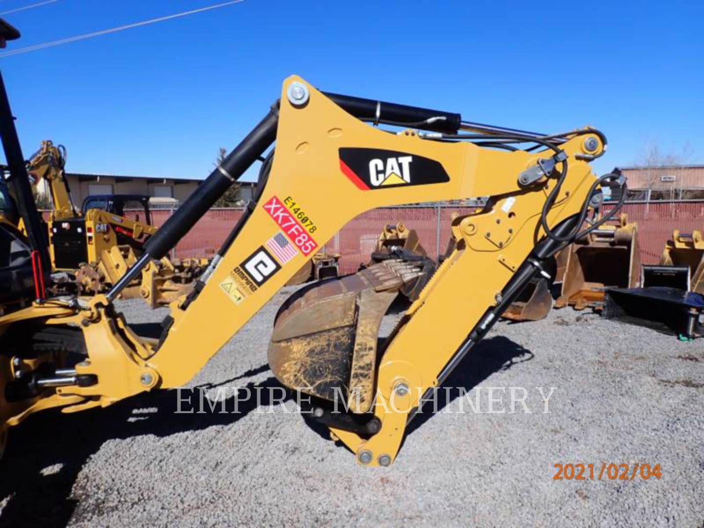 2019 Caterpillar 416F2 4EO Tractor Loader Backhoe