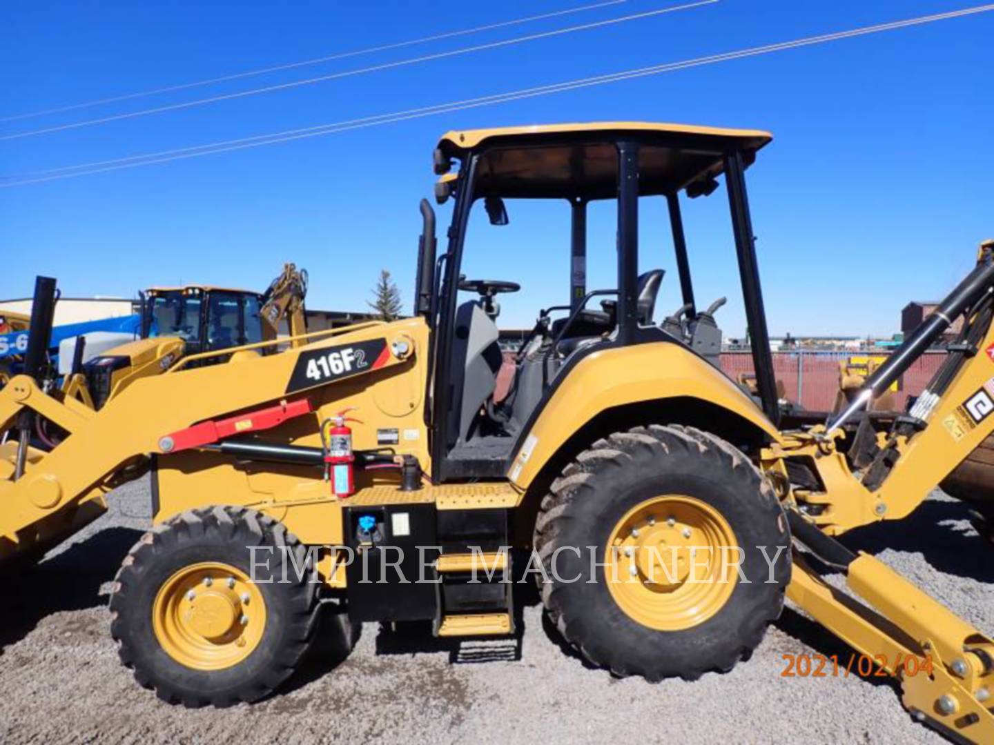 2019 Caterpillar 416F2 4EO Tractor Loader Backhoe