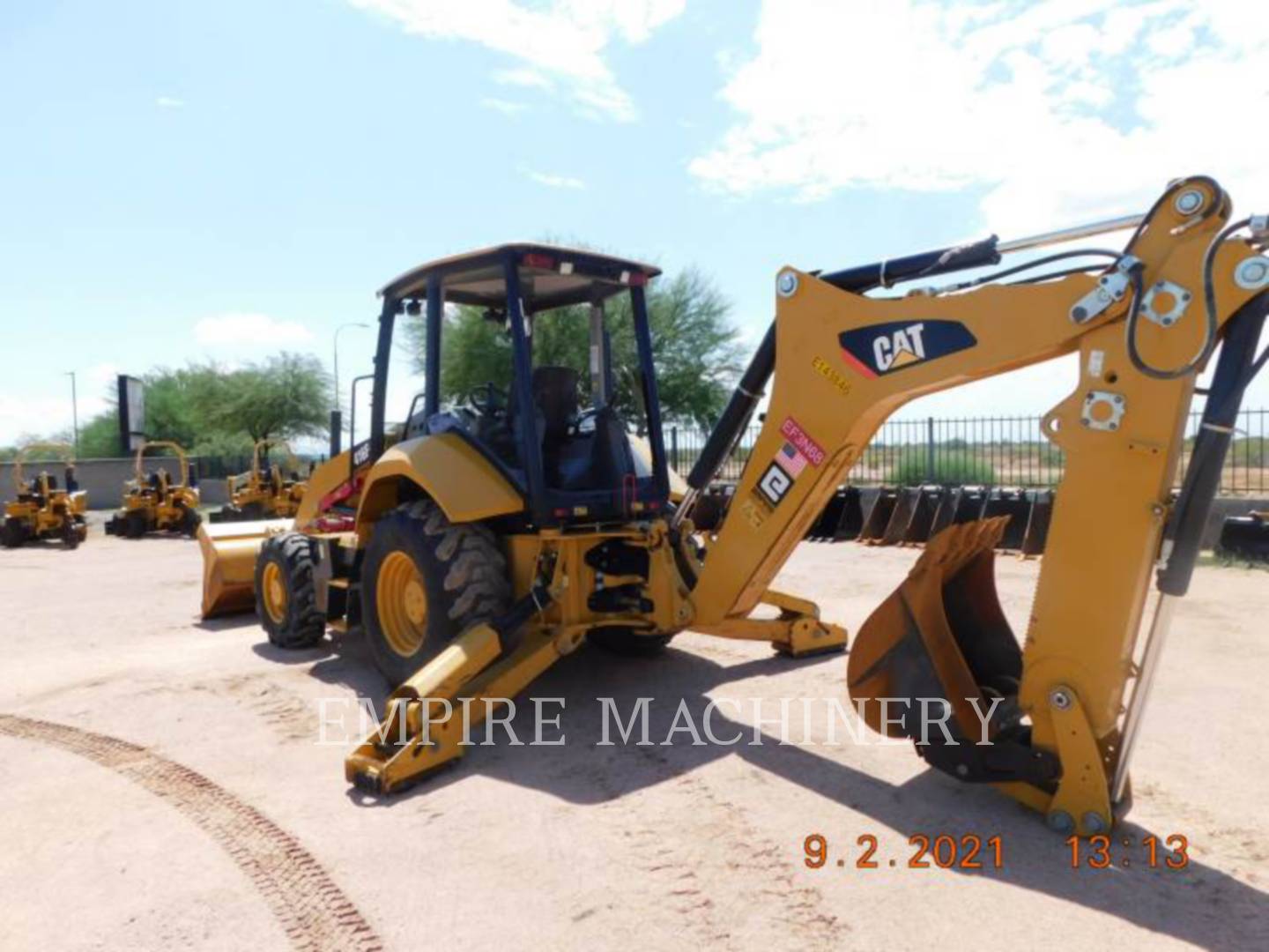 2018 Caterpillar 416F2 HRC Tractor Loader Backhoe