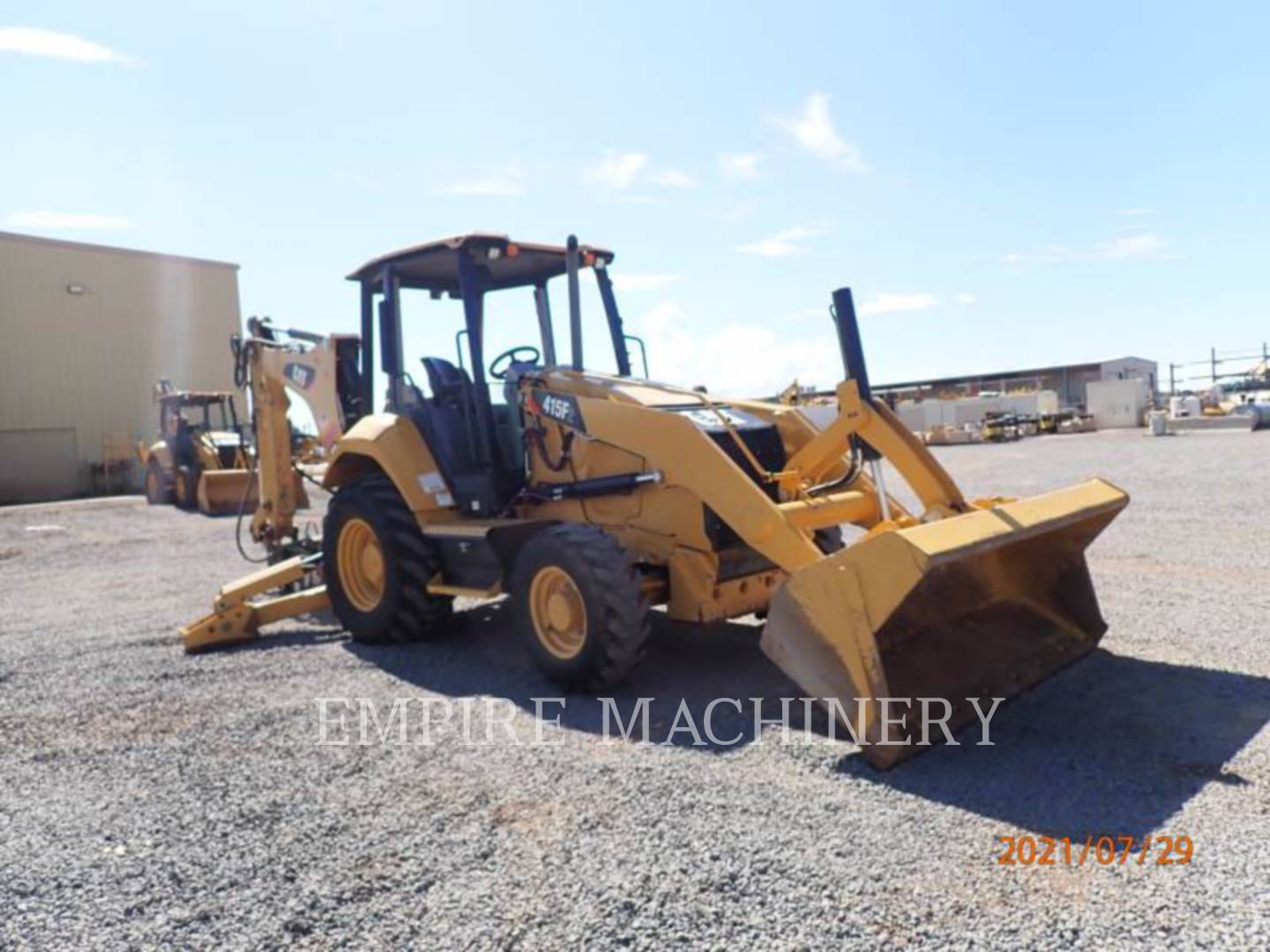 2018 Caterpillar 415F2 4EOP Tractor Loader Backhoe