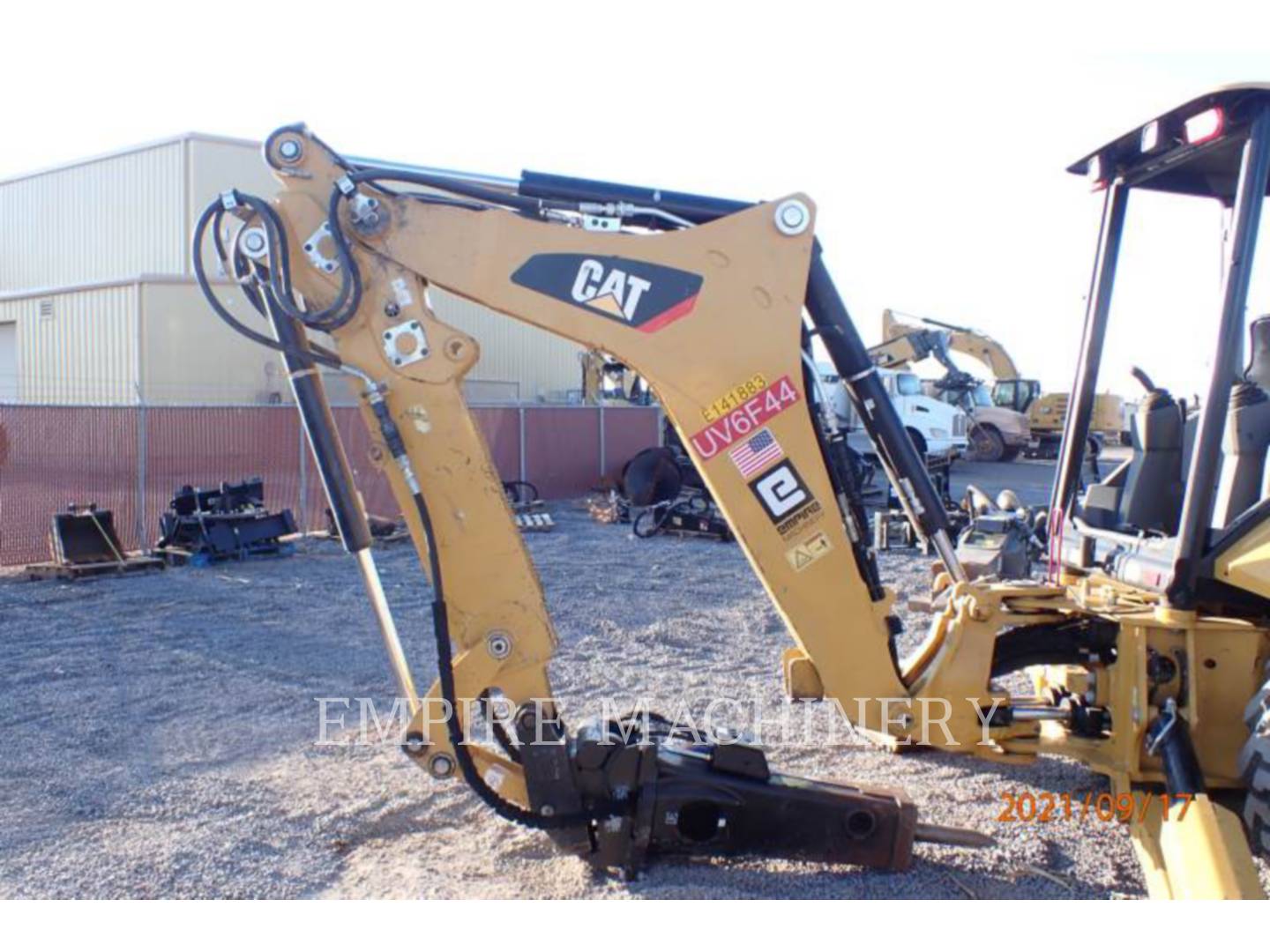 2018 Caterpillar 415F2 4EOP Tractor Loader Backhoe