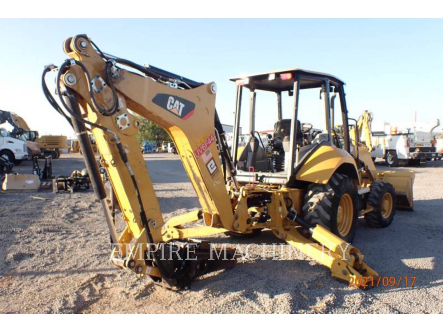 2018 Caterpillar 415F2 4EOP Tractor Loader Backhoe