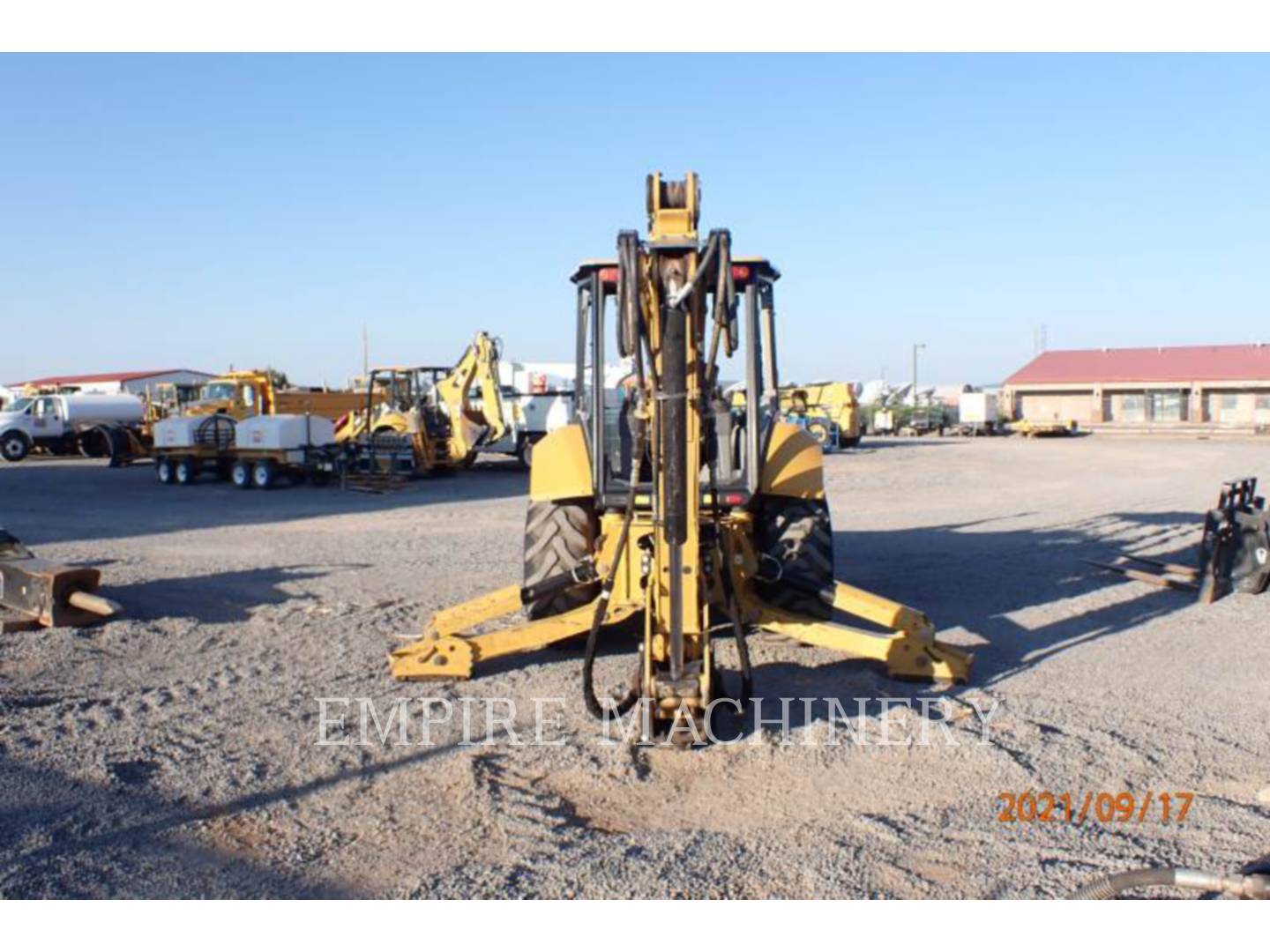 2018 Caterpillar 415F2 4EOP Tractor Loader Backhoe