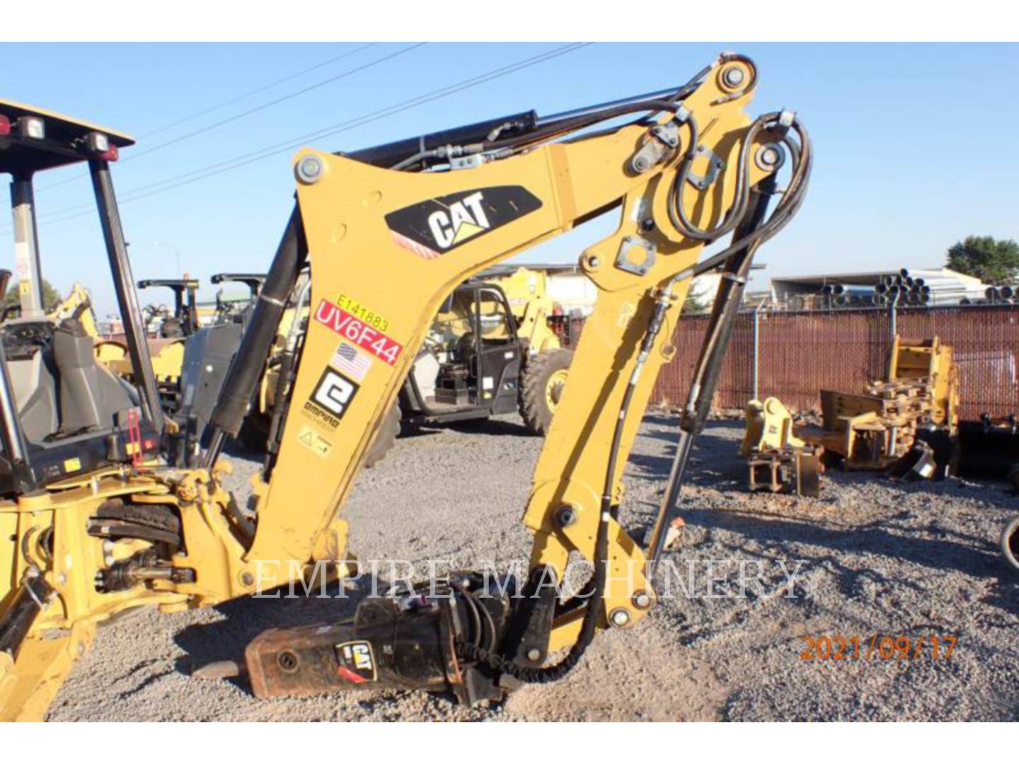 2018 Caterpillar 415F2 4EOP Tractor Loader Backhoe