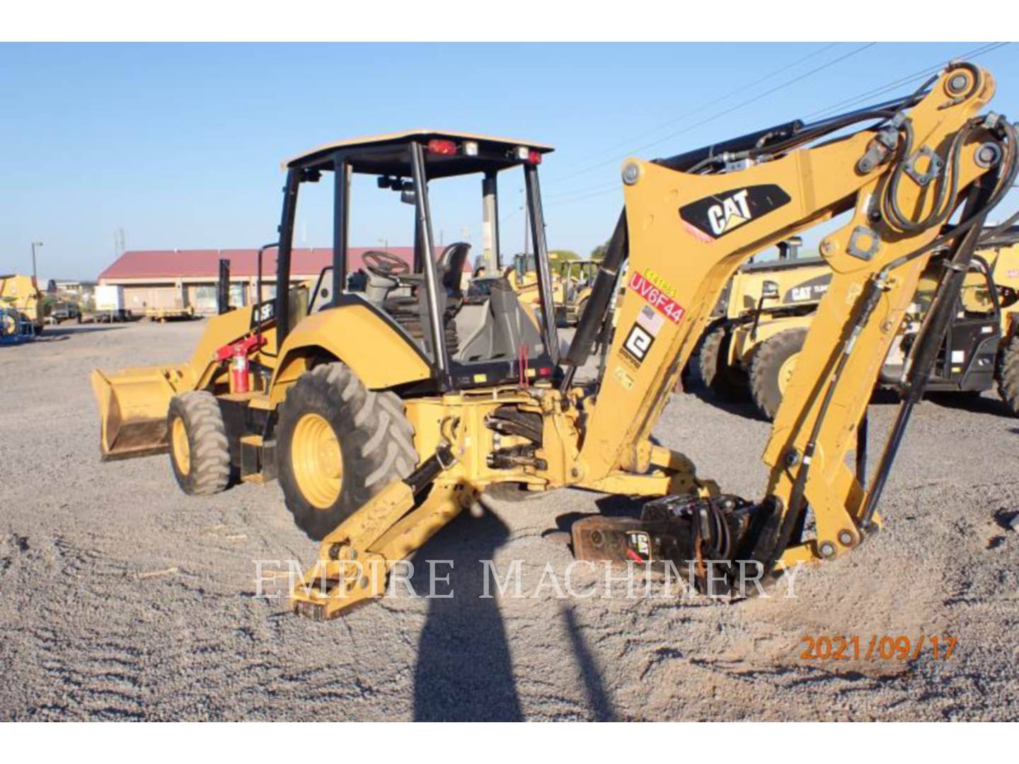 2018 Caterpillar 415F2 4EOP Tractor Loader Backhoe