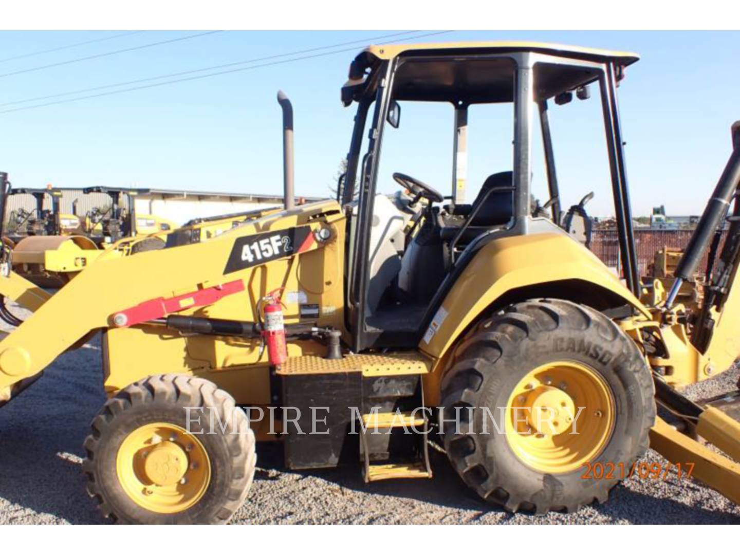 2018 Caterpillar 415F2 4EOP Tractor Loader Backhoe