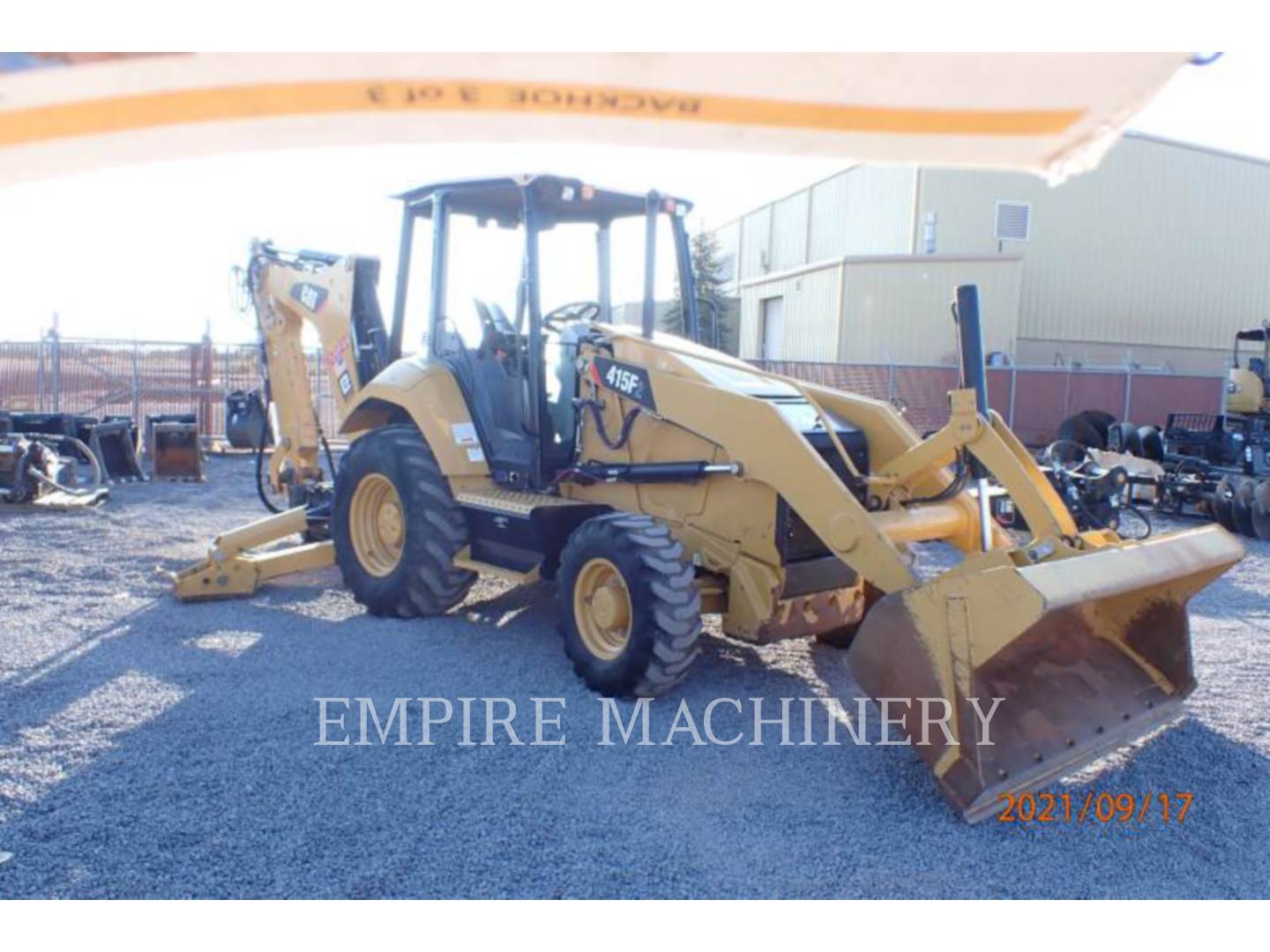 2018 Caterpillar 415F2 4EOP Tractor Loader Backhoe