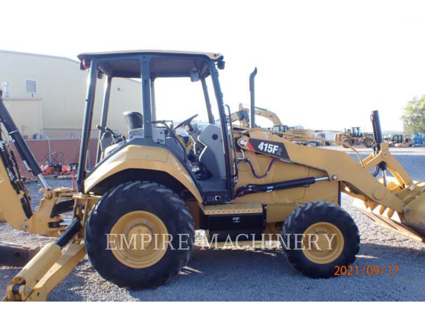 2018 Caterpillar 415F2 4EOP Tractor Loader Backhoe