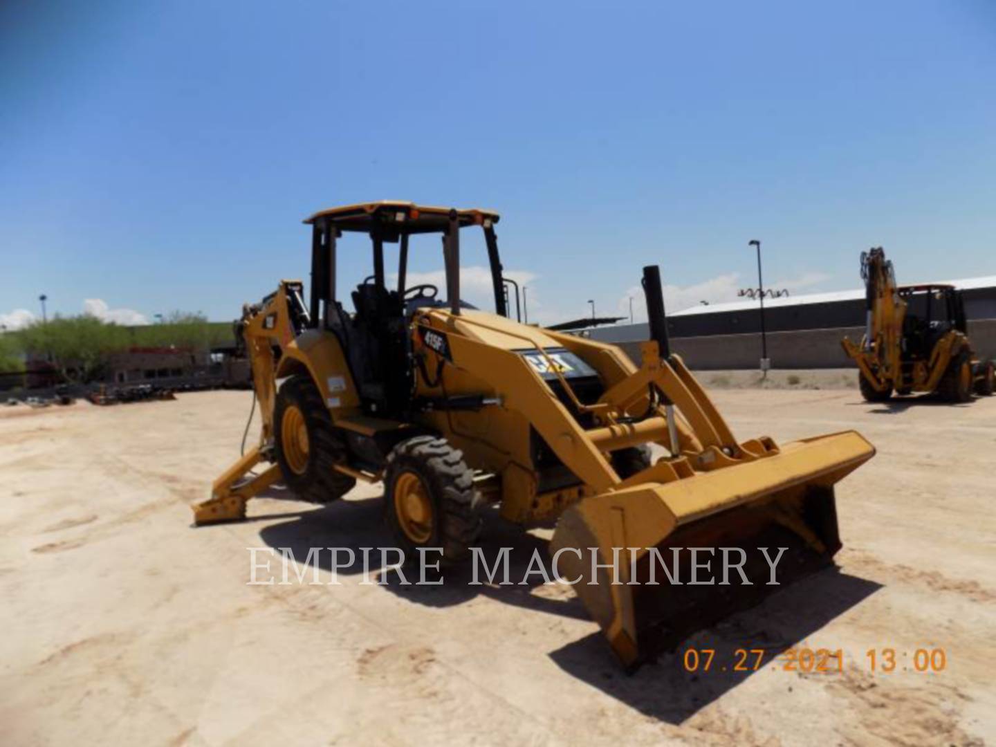 2018 Caterpillar 415F2 4EOP Tractor Loader Backhoe