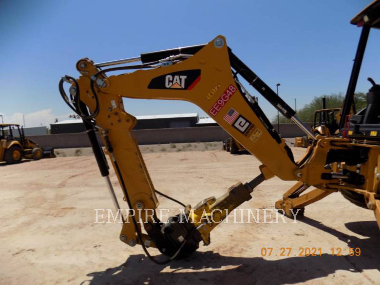 2018 Caterpillar 415F2 4EOP Tractor Loader Backhoe