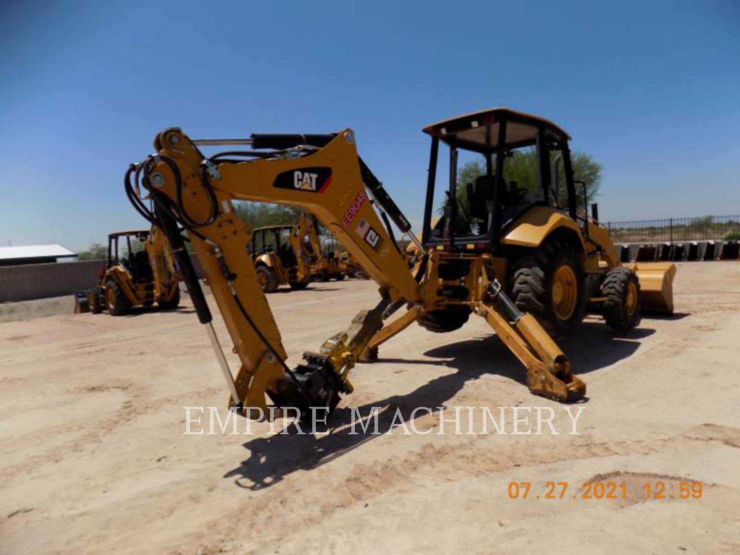 2018 Caterpillar 415F2 4EOP Tractor Loader Backhoe