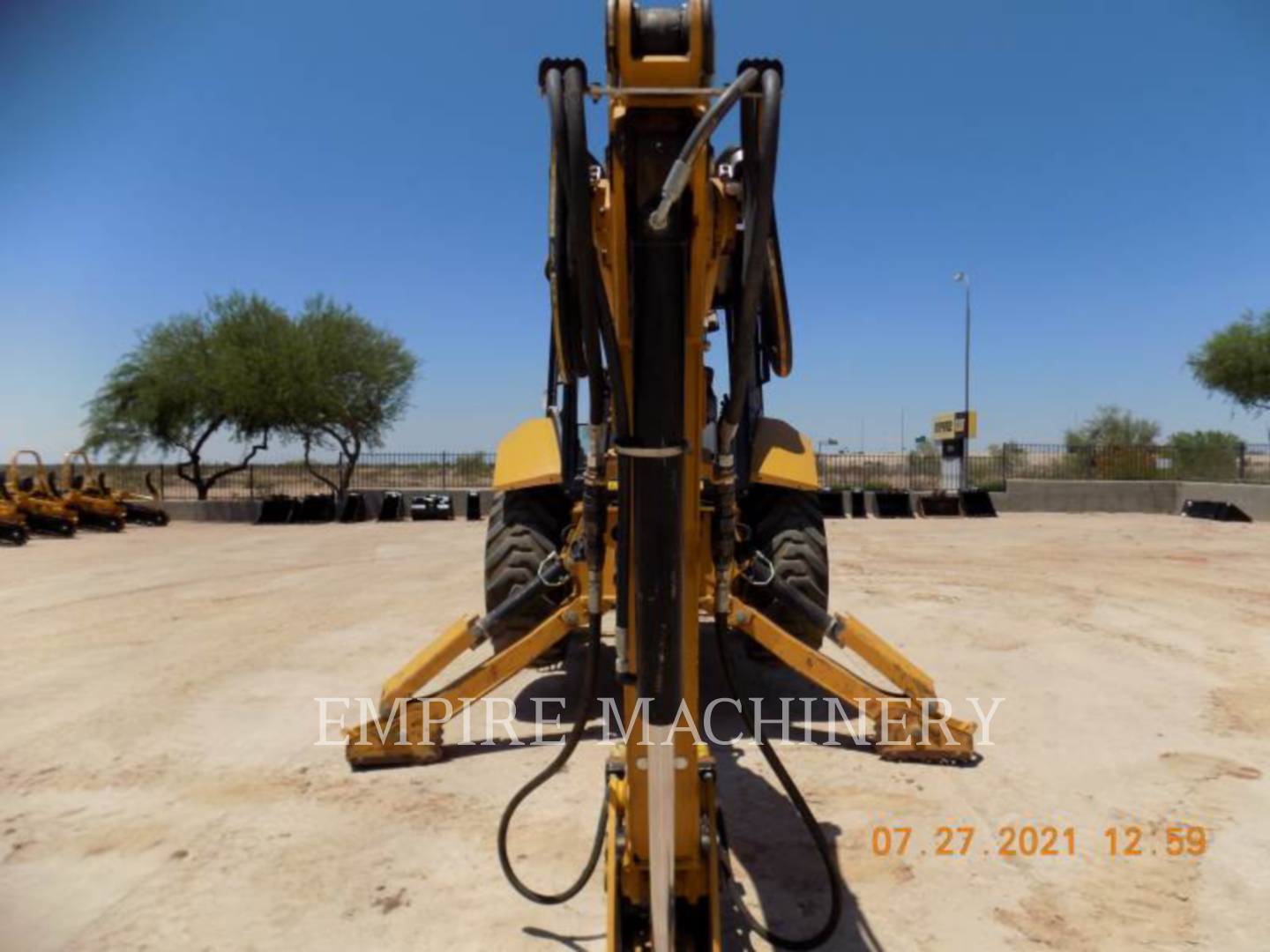 2018 Caterpillar 415F2 4EOP Tractor Loader Backhoe