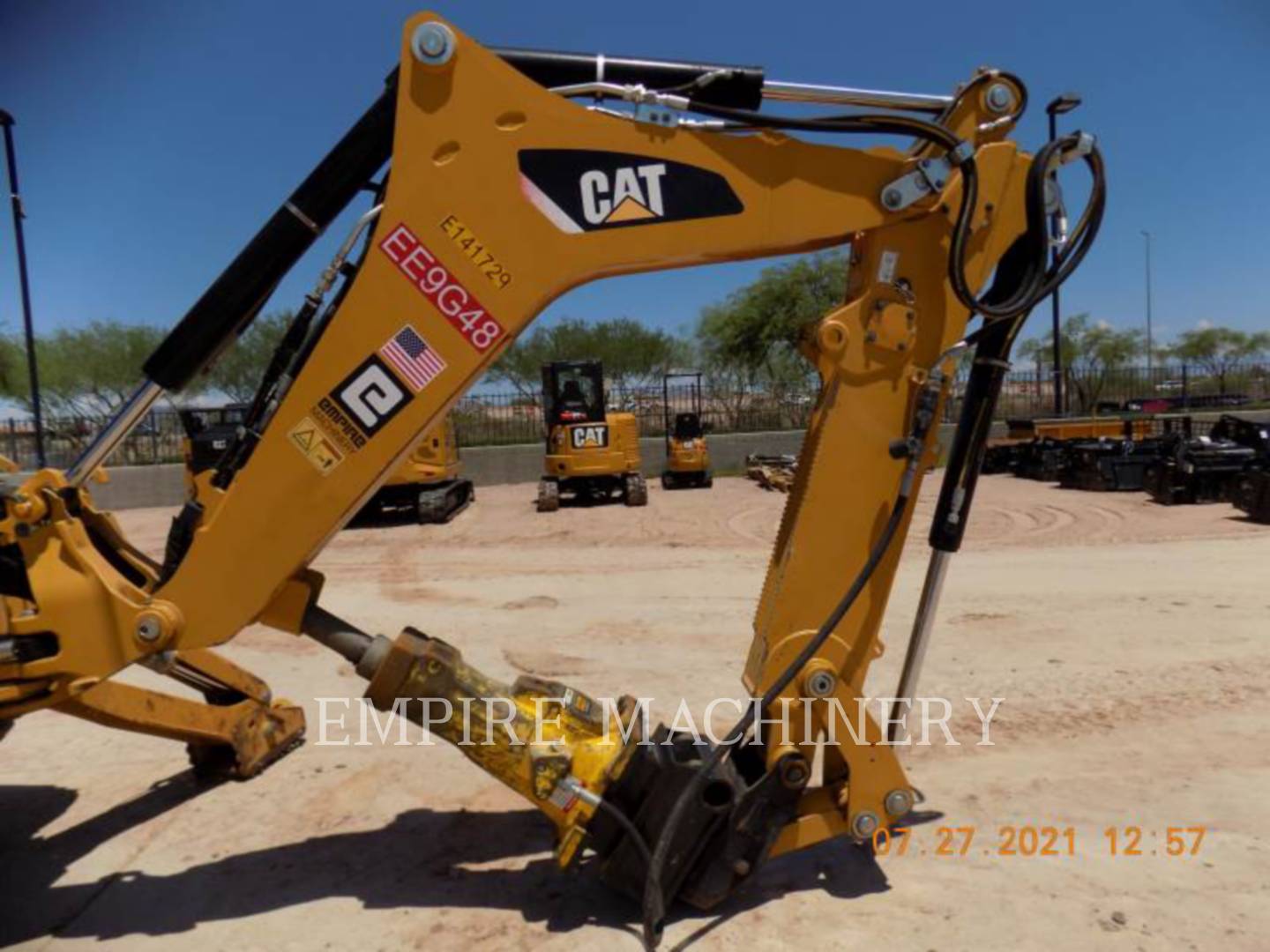 2018 Caterpillar 415F2 4EOP Tractor Loader Backhoe