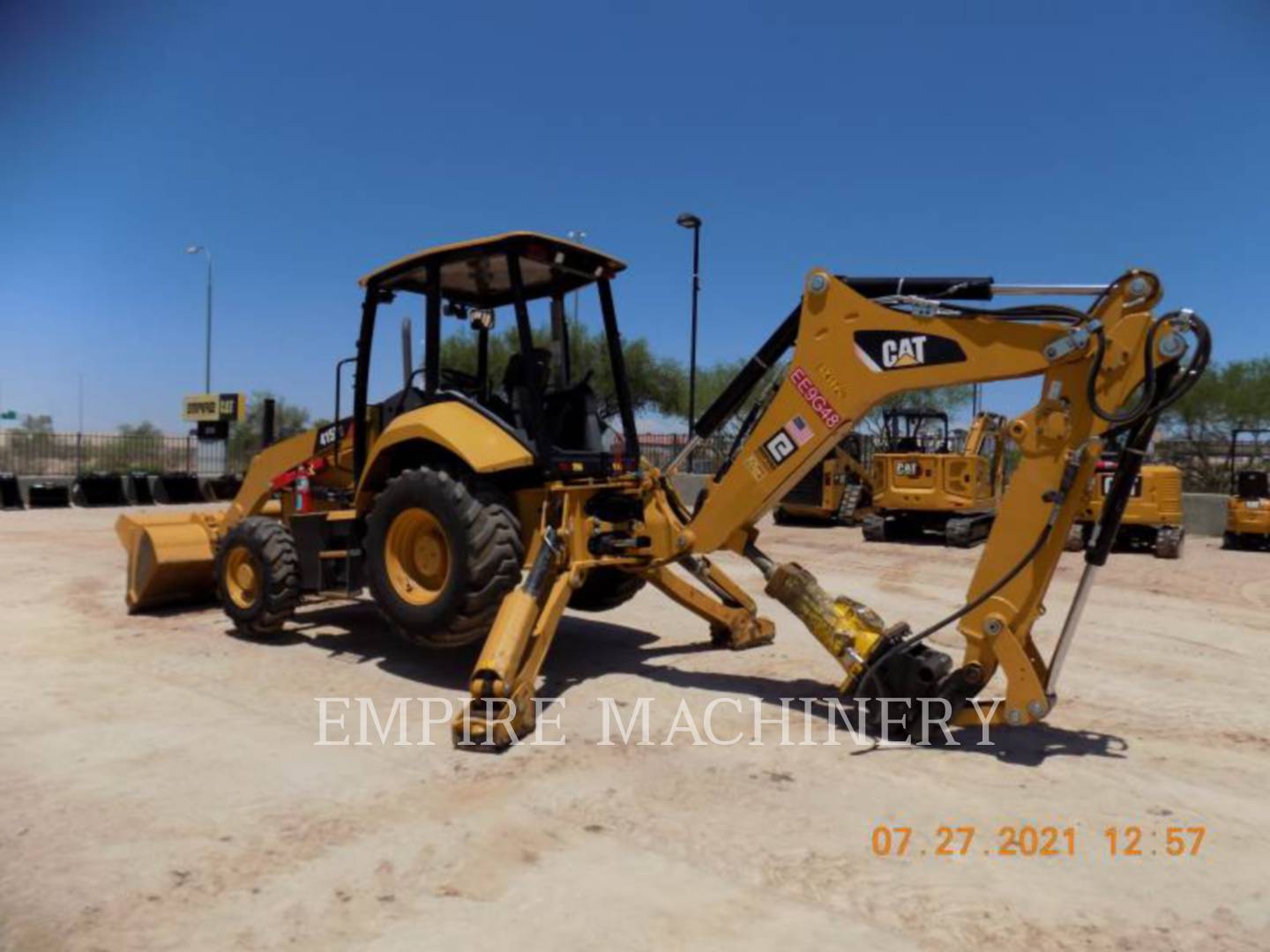 2018 Caterpillar 415F2 4EOP Tractor Loader Backhoe