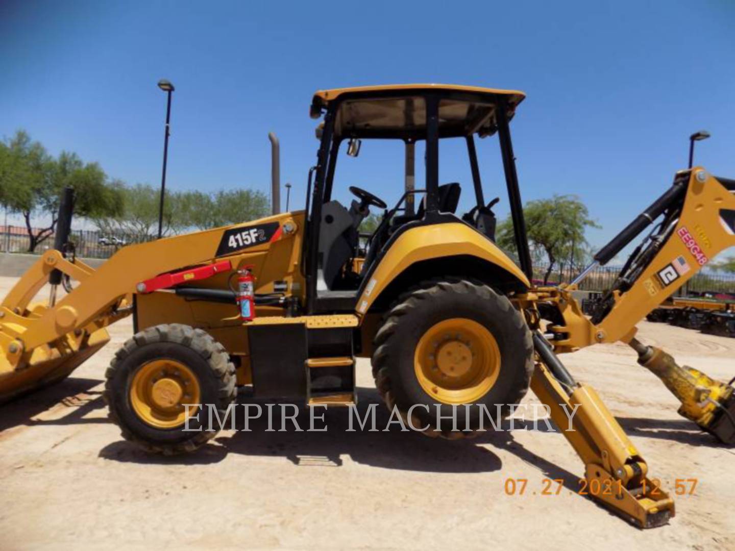 2018 Caterpillar 415F2 4EOP Tractor Loader Backhoe