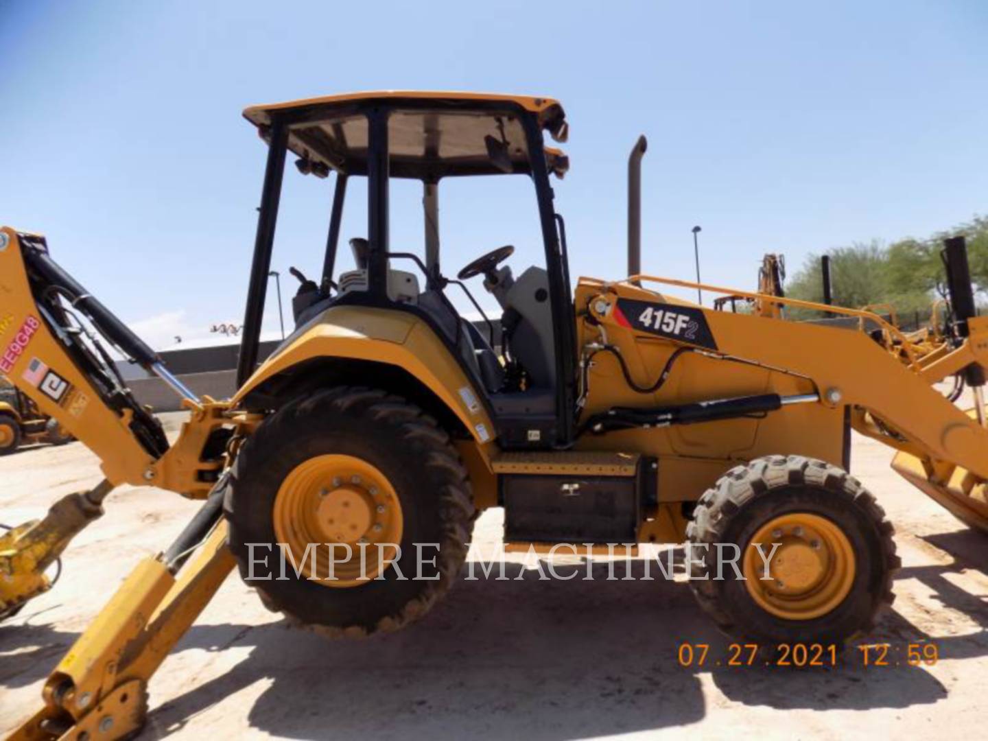 2018 Caterpillar 415F2 4EOP Tractor Loader Backhoe