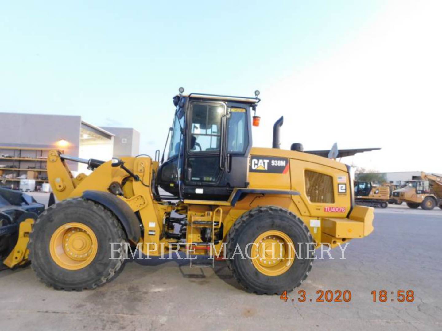 2019 Caterpillar 938M FC Wheel Loader